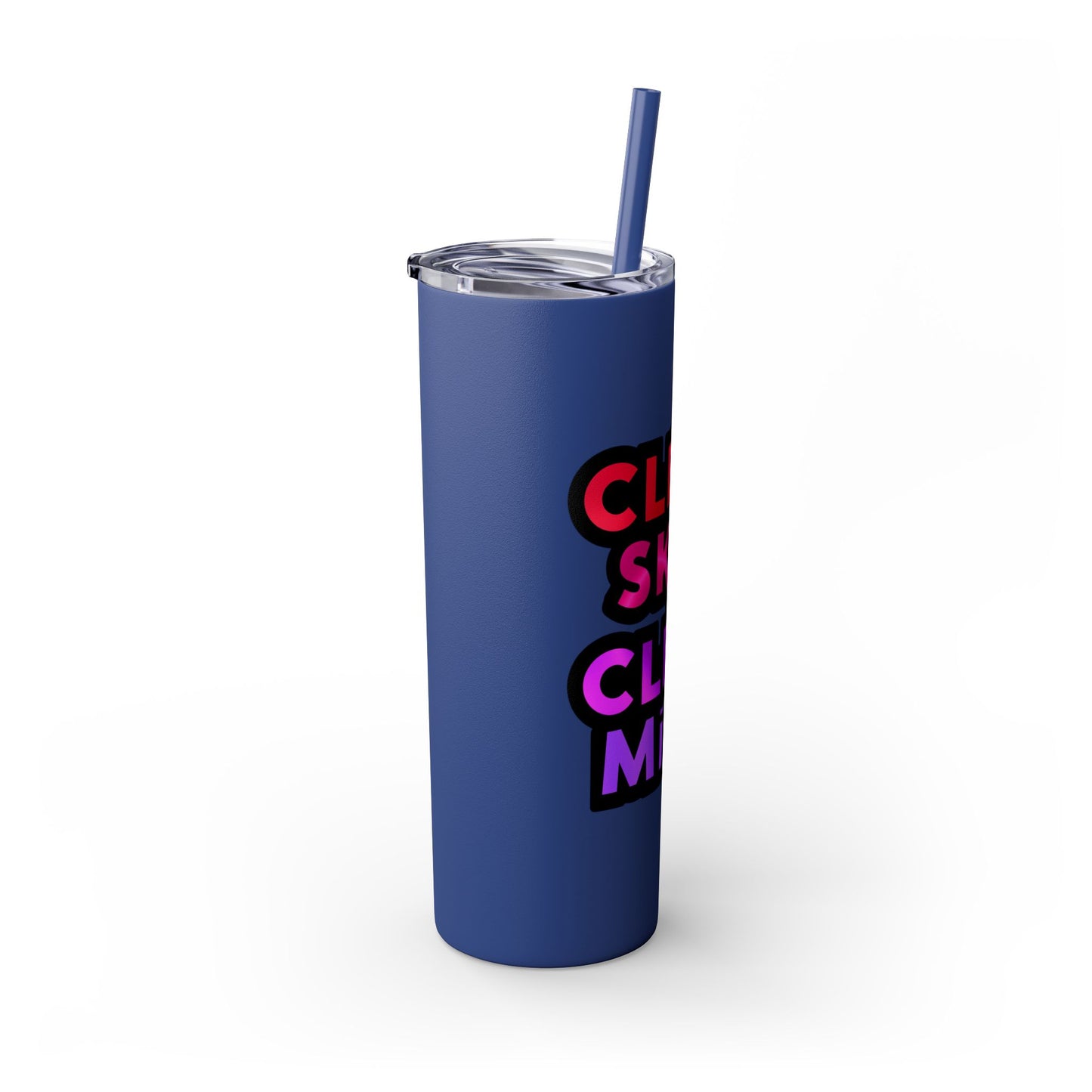 Tumbler with Straw, 20oz Skinny