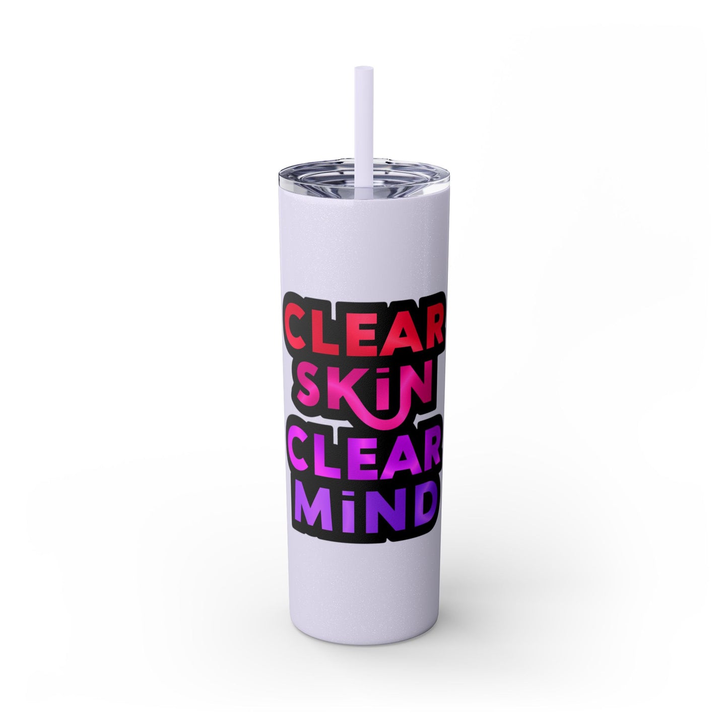 Tumbler with Straw, 20oz Skinny