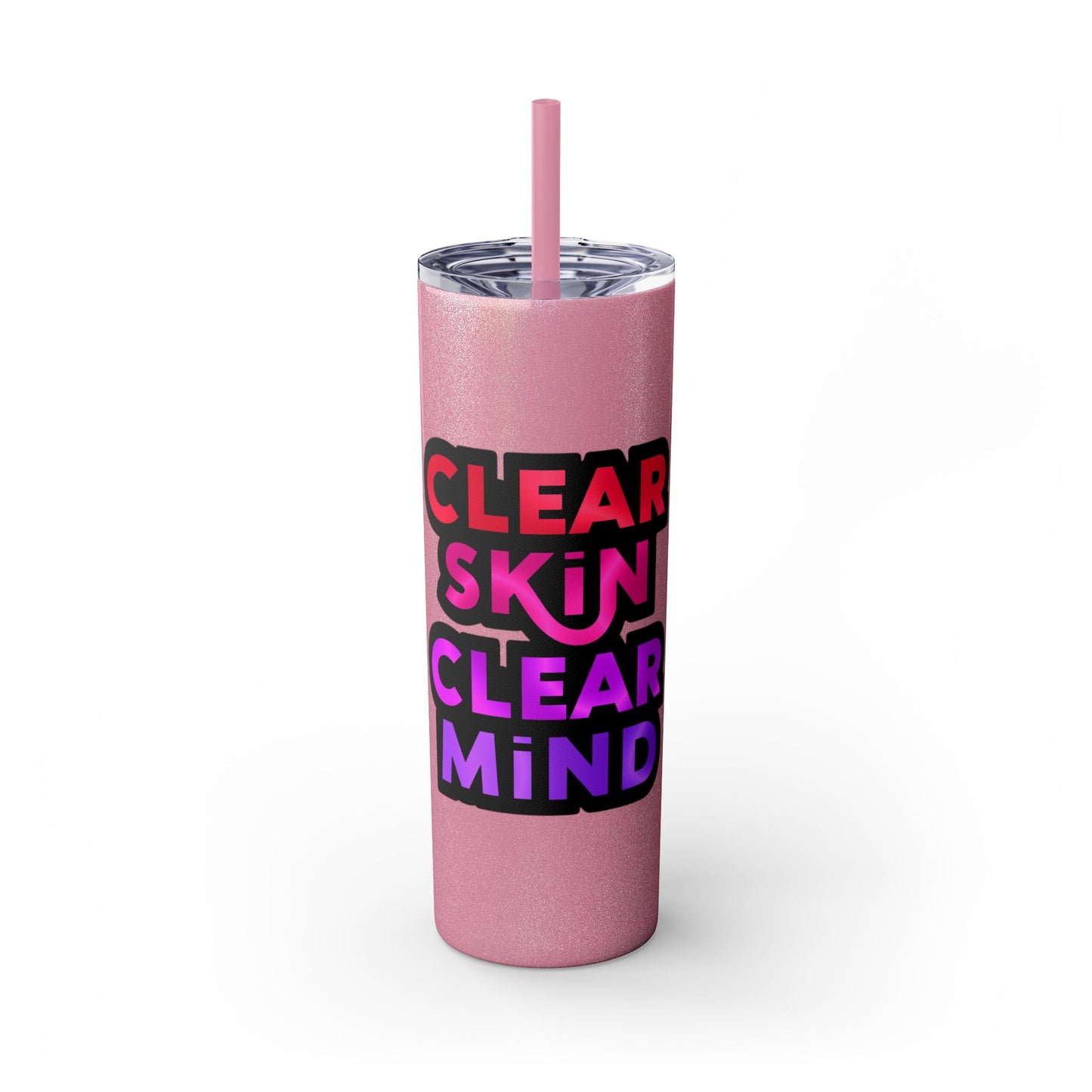 Tumbler with Straw, 20oz Skinny