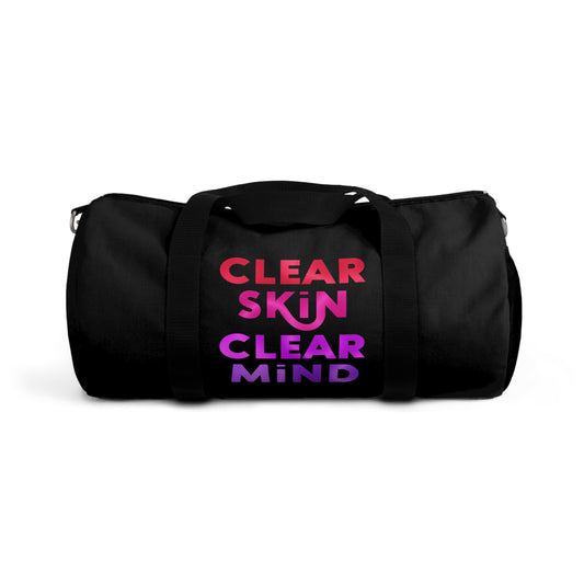 Black Travel Duffel Bag