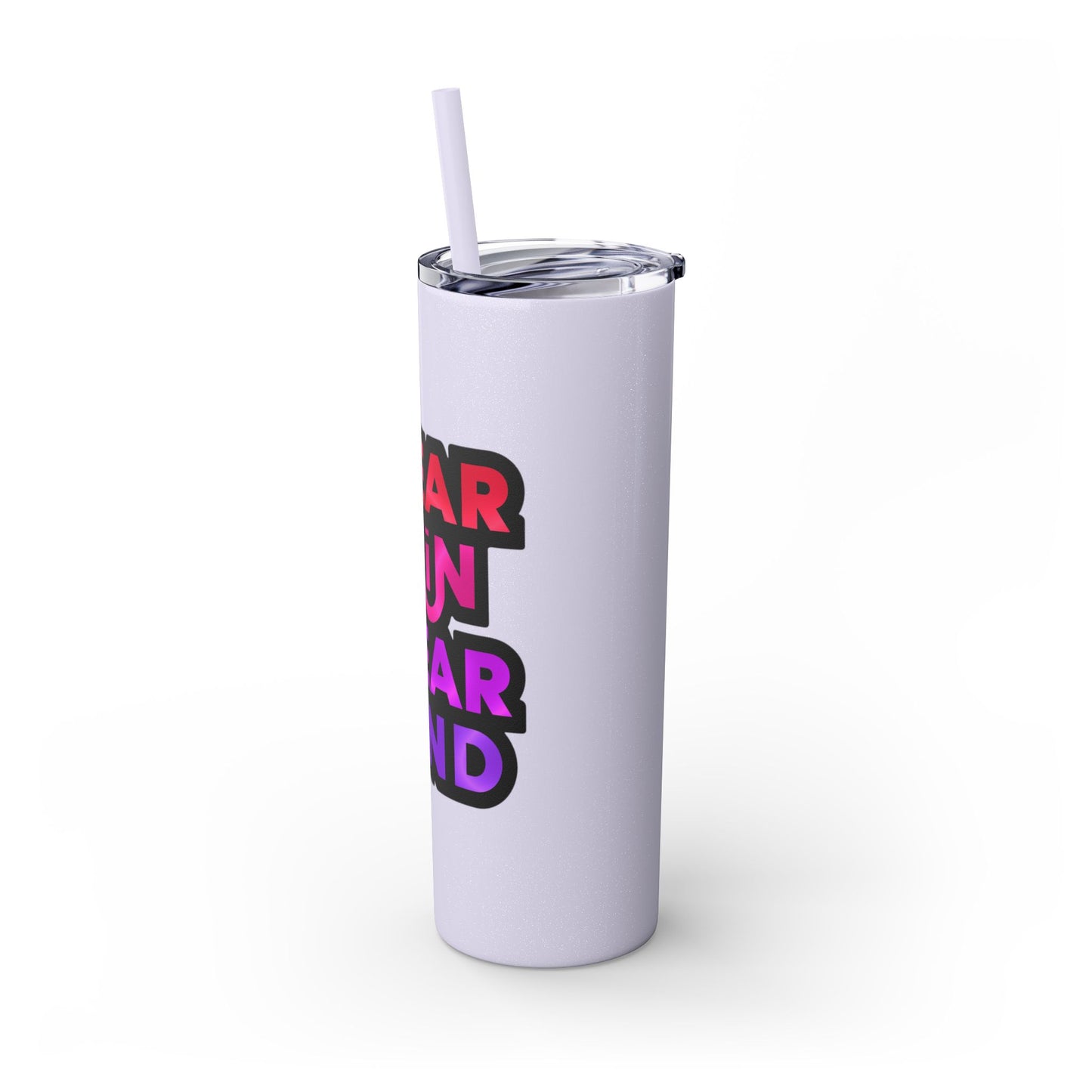 Tumbler with Straw, 20oz Skinny