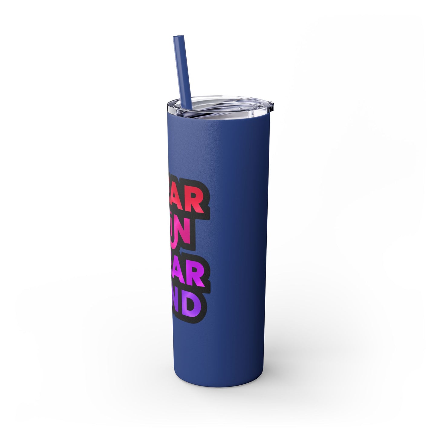 Tumbler with Straw, 20oz Skinny