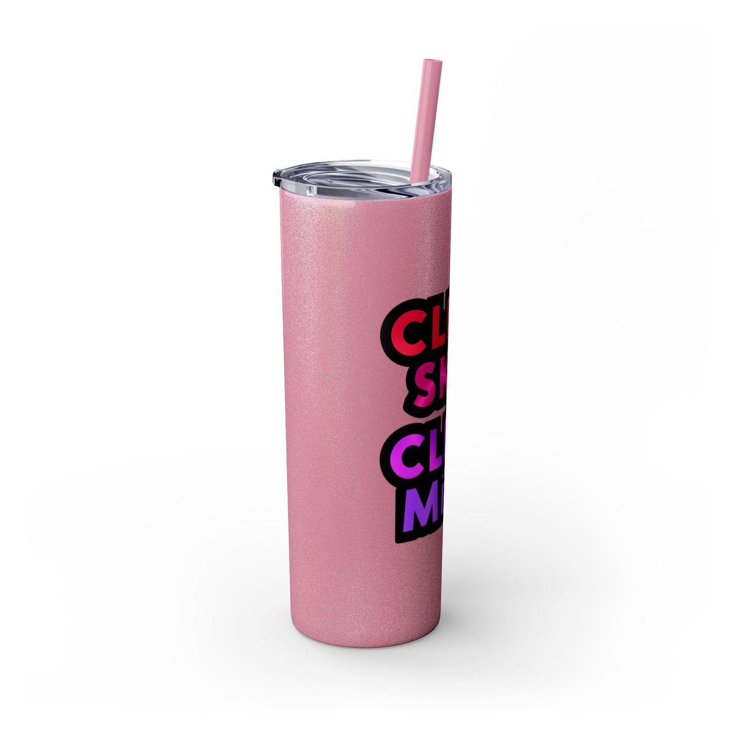 Tumbler with Straw, 20oz Skinny